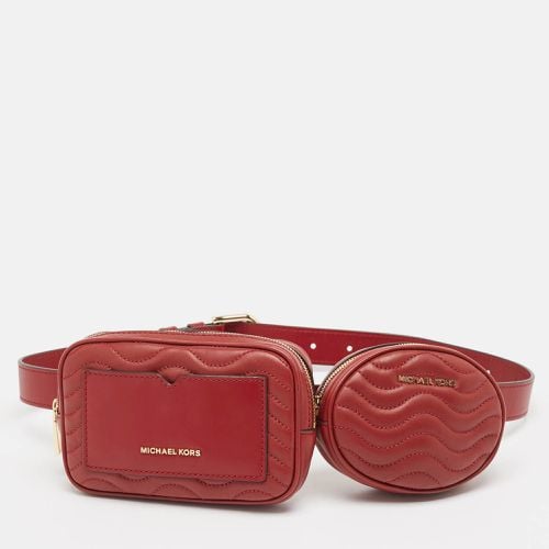 Matelasse Leather Utility Belt Bag - Michael Kors - Modalova