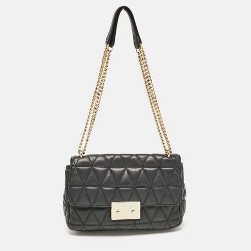 Micheal Kors Black Quilted Leather Large Sloan Shoulder Bag - Michael Kors - Modalova