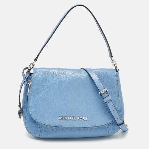 Michael Kors Light Blue Leather Medium Bedford Top Handle Bag - Michael Kors - Modalova