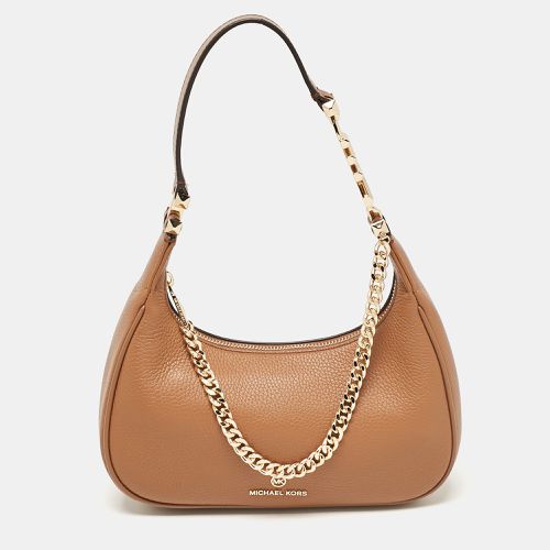 Michael Kors Brown Leather Small Piper Hobo - Michael Kors - Modalova