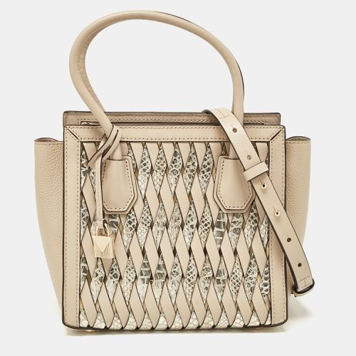 Michael Kors Beige Leather Mercer Studio Tote - Michael Kors - Modalova