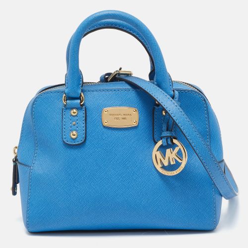 Michael Kors Blue Leather Dome Satchel - Michael Kors - Modalova