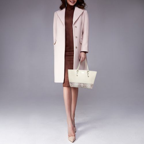 Jet Set Off /Grey Python Embossed and Leather Tote - Michael Kors - Modalova