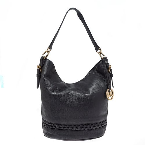 Michael Michael Kors Black Leather Hobo - Michael Kors - Modalova