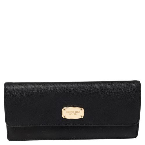 Leather Flap Continental Wallet - Michael Kors - Modalova