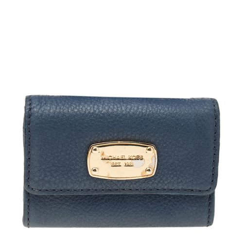 Michael Kors Blue Leather Wallet - Michael Kors - Modalova