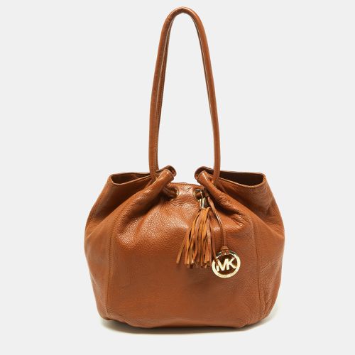 MICHAEL Michael Kors Tan Leather Tassel Hobo - Michael Kors - Modalova