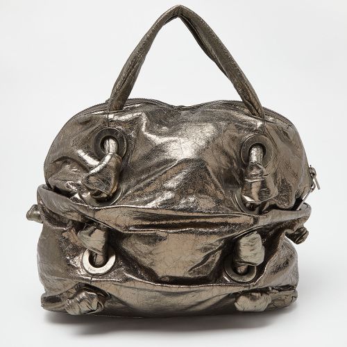 Michael Kors Metallic Gathered Leather Zuma Bag - Michael Kors - Modalova