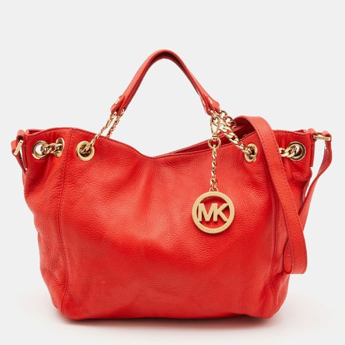 Michael Kors Orange Leather Chain Hobo - Michael Kors - Modalova