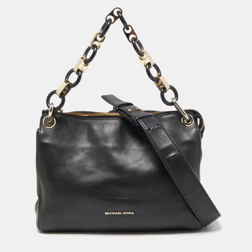 Michael Kors Black Leather Raven shoulder Bag - Michael Kors - Modalova