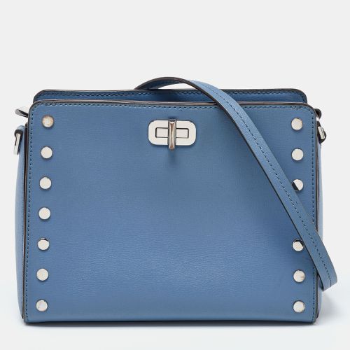 Michael Kors Blue Leather Sylvia Studded Shoulder Bag - Michael Kors - Modalova