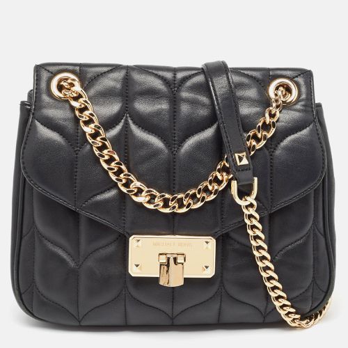 Michael Kors Black Quilted Leather Sloan Shoulder Bag - Michael Kors - Modalova