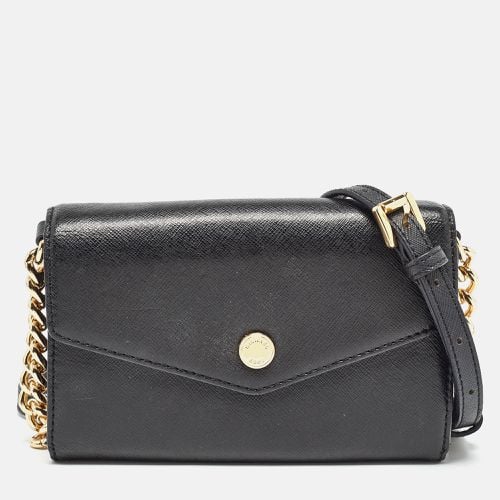 Michael Kors Black Leather Mini Envelope Crossbody Bag - Michael Kors - Modalova