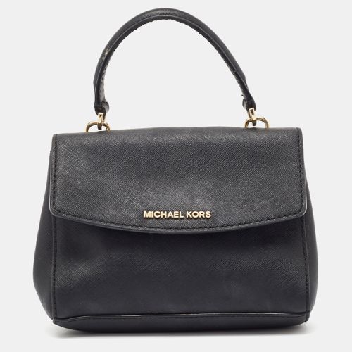 Michael Kors Black Leather Mini Ava Top Handle Bag - Michael Kors - Modalova