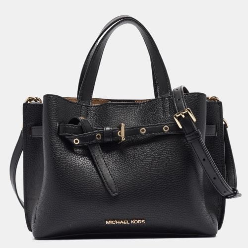 Michael Kors Black Leather Small Emilia Tote - Michael Kors - Modalova