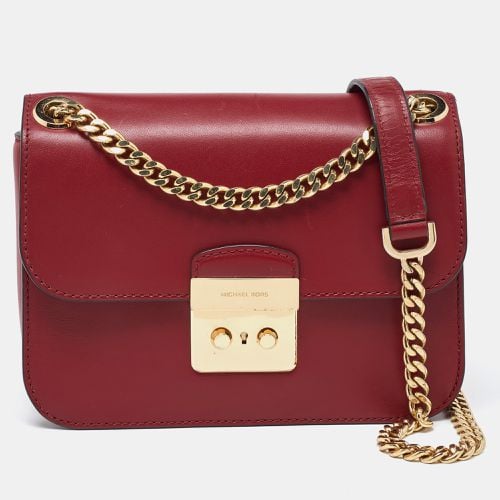 Michael Kors Red Leather Sloan Shoulder Bag - Michael Kors - Modalova