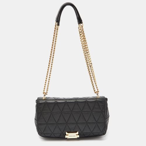 Michael Kors Black Quilted Leather Large Sloan Shoulder Bag - Michael Kors - Modalova