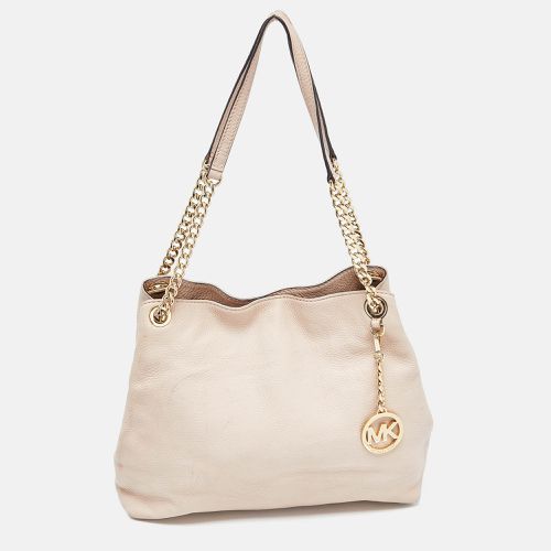 Michael Kors Beige Leather Jet Set Chain Bag - Michael Kors - Modalova