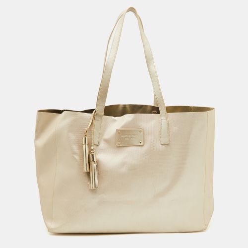 Michael Kors Gold Faux Leather Shopper Tote - Michael Kors - Modalova