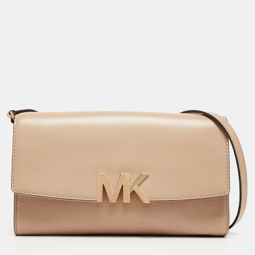 Michael Kors Beige Leather Montgomery Clutch Bag - Michael Kors - Modalova