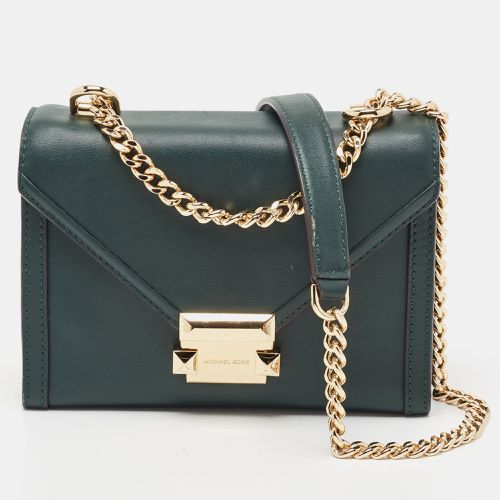 Michael Kors Green Emerald Leather Whitney Shoulder Bag - Michael Kors - Modalova