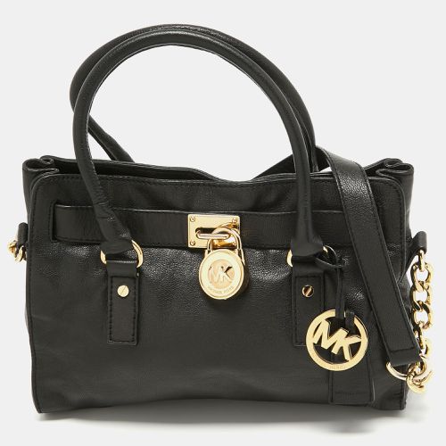 MICHAEL Michael Kors Black Saffiano Leather Hamilton East West Tote - Michael Kors - Modalova