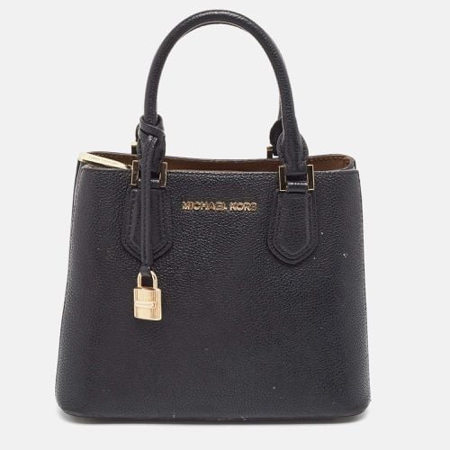 Michael Kors Black Leather Adele Tote - Michael Kors - Modalova