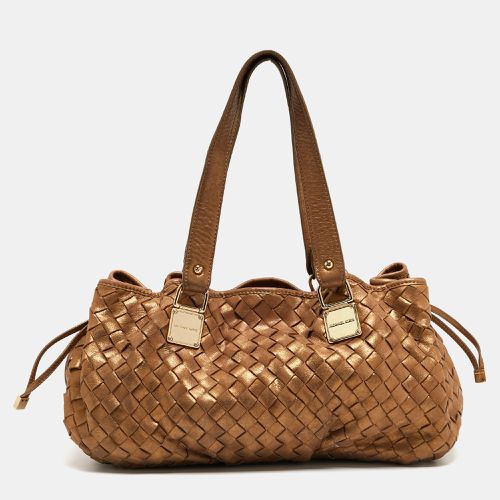 Woven Leather Drawstring Tote - Michael Kors - Modalova