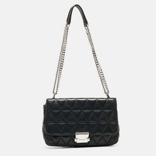 Michael Kors Black Quilted Leather Large Sloan Shoulder Bag - Michael Kors - Modalova