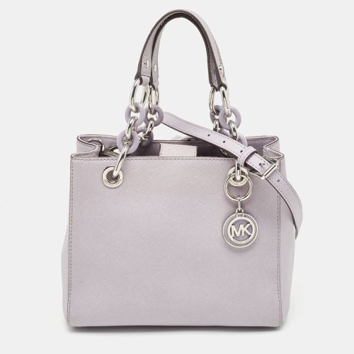 Michael Kors Lilac Leather Small Cynthia Tote - Michael Kors - Modalova