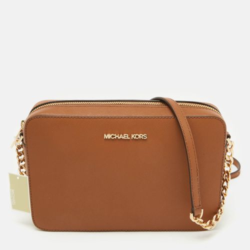 Michael Kors Saffiano Leather Jet Set Large Crossbody Bag - MICHAEL Michael Kors - Modalova