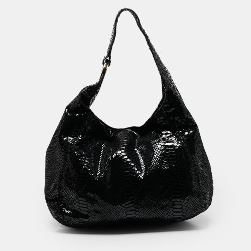 Python Effect Alcantara Fulton Hobo - MICHAEL Michael Kors - Modalova