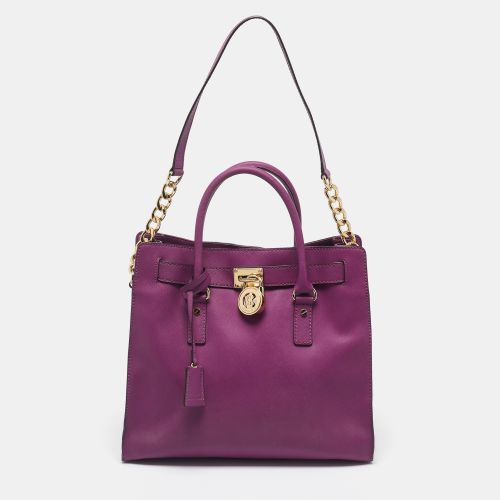 Leather Large Hamilton North South Tote - MICHAEL Michael Kors - Modalova