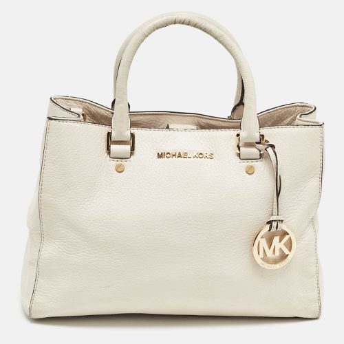 Off Leather Middle Zip Tote - MICHAEL Michael Kors - Modalova