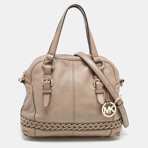 MICHAEL Michael Kors Beige Leather Gladstone Satchel - MICHAEL Michael Kors - Modalova