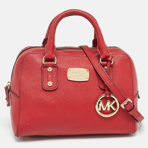 MICHAEL Michael Kors Red Leather Satchel - MICHAEL Michael Kors - Modalova