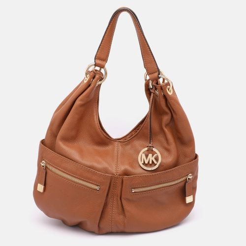 MICHAEL Michael Kors Brown Leather Large Layton Hobo - MICHAEL Michael Kors - Modalova