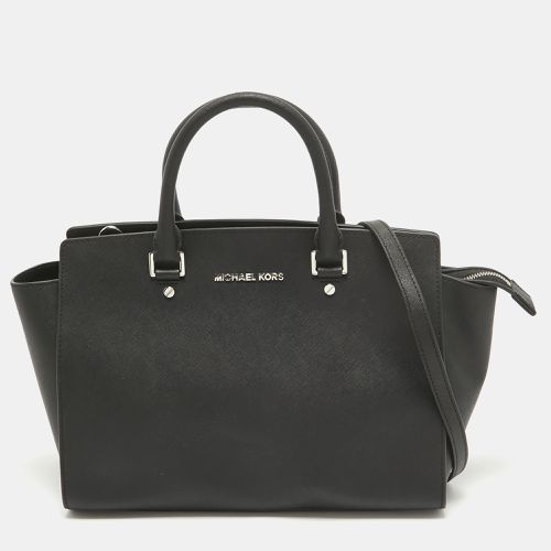 Leather Large Selma Satchel - MICHAEL Michael Kors - Modalova