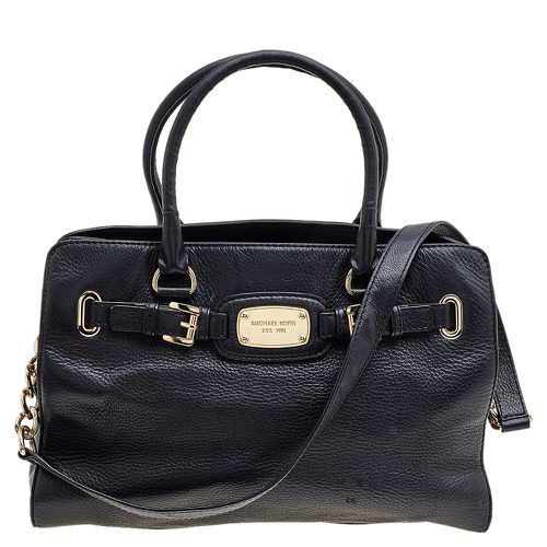 MICHAEL Michael Kors Black Leather Shoulder Bag - MICHAEL Michael Kors - Modalova