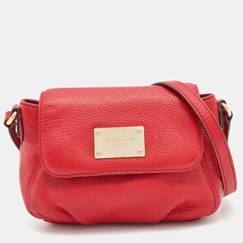 MICHAEL Michael Kors Red Leather Flap Crossbody Bag - MICHAEL Michael Kors - Modalova