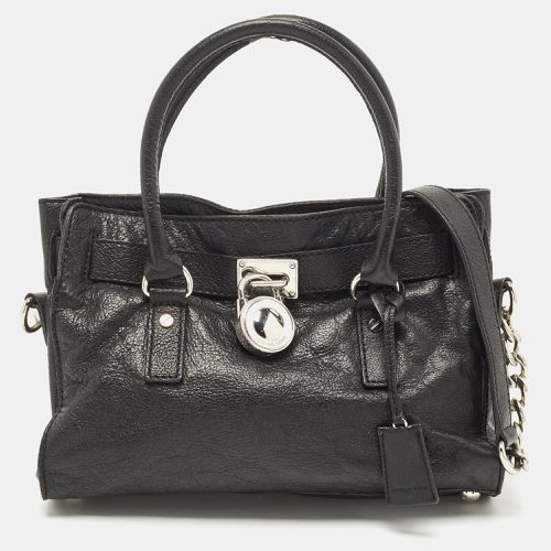 MICHAEL Michael Kors Black Leather East West Hamilton Tote - MICHAEL Michael Kors - Modalova