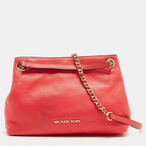 MICHAEL Michael Kors Coral Leather Jet Set Chain Shoulder Bag - MICHAEL Michael Kors - Modalova