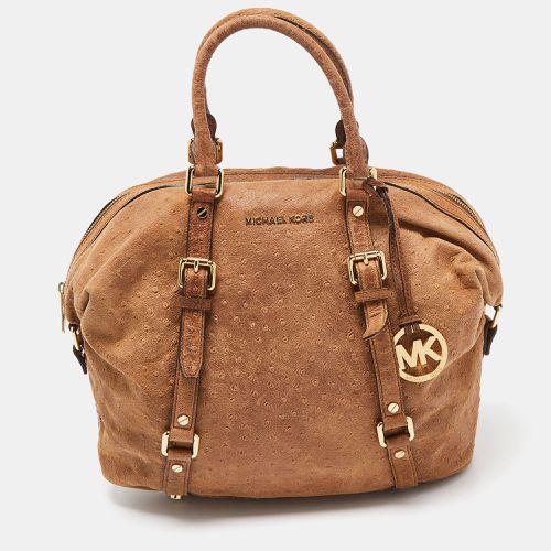 Ostrich Embossed Leather Tote - MICHAEL Michael Kors - Modalova