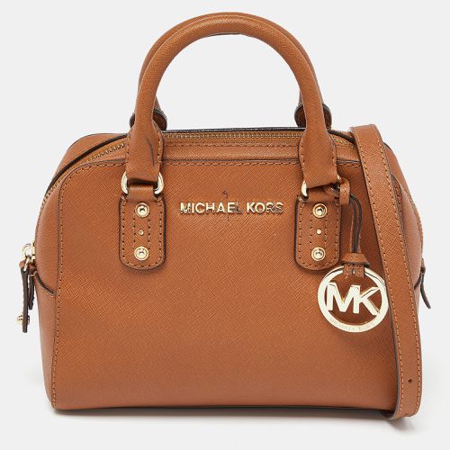 MICHAEL Michael Kors Brown Leather Satchel - MICHAEL Michael Kors - Modalova