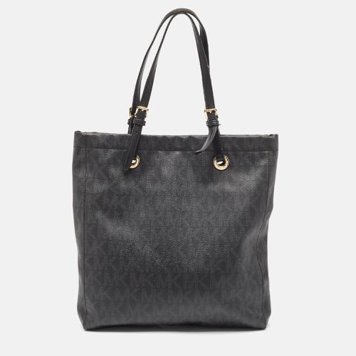 Signature Coated Canvas Tote - MICHAEL Michael Kors - Modalova