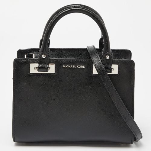 MICHAEL Michael Kors Black Leather Quinn Tote - MICHAEL Michael Kors - Modalova