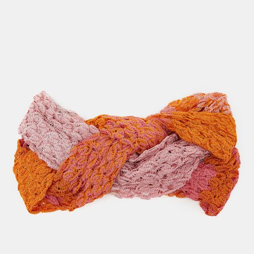 Patterned Lurex Knit Twisted Headband - Missoni - Modalova