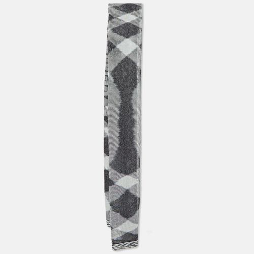 Missoni Monochrome Diamond Pattern Lurex Knit Stole - Missoni - Modalova