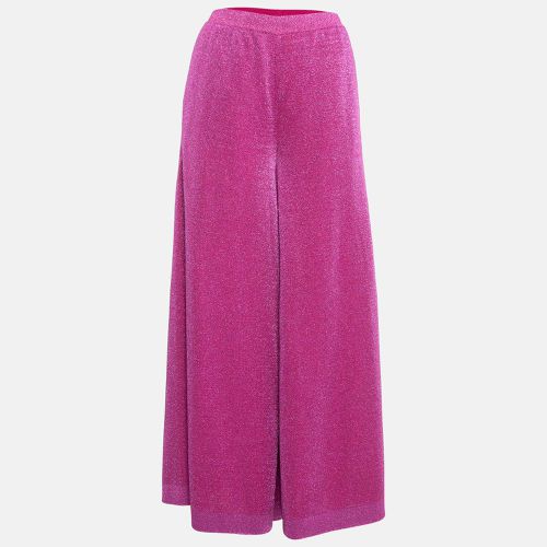 Missoni Pink Lurex Knit Palazzo Pants M - Missoni - Modalova