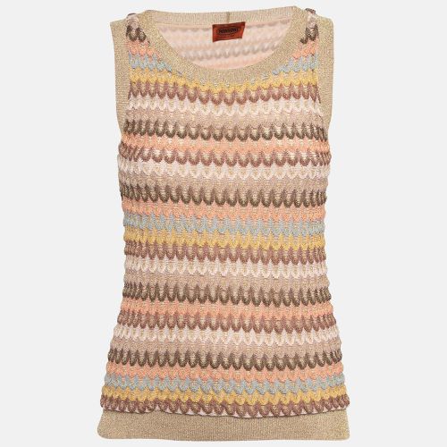 Missoni Multicolor Patterned Knit Tank Top S - Missoni - Modalova